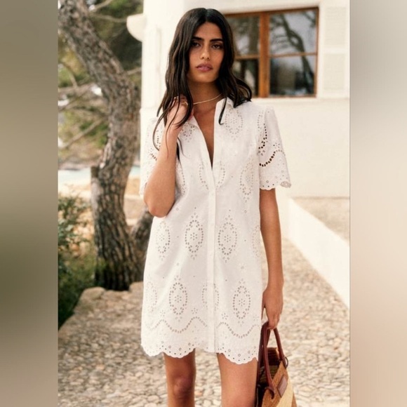 Sezane Dresses & Skirts - Sézane ELVINA Eyelet Dress